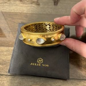 Julie Vos Cannes Statement Hinged Bracelet/Bangle